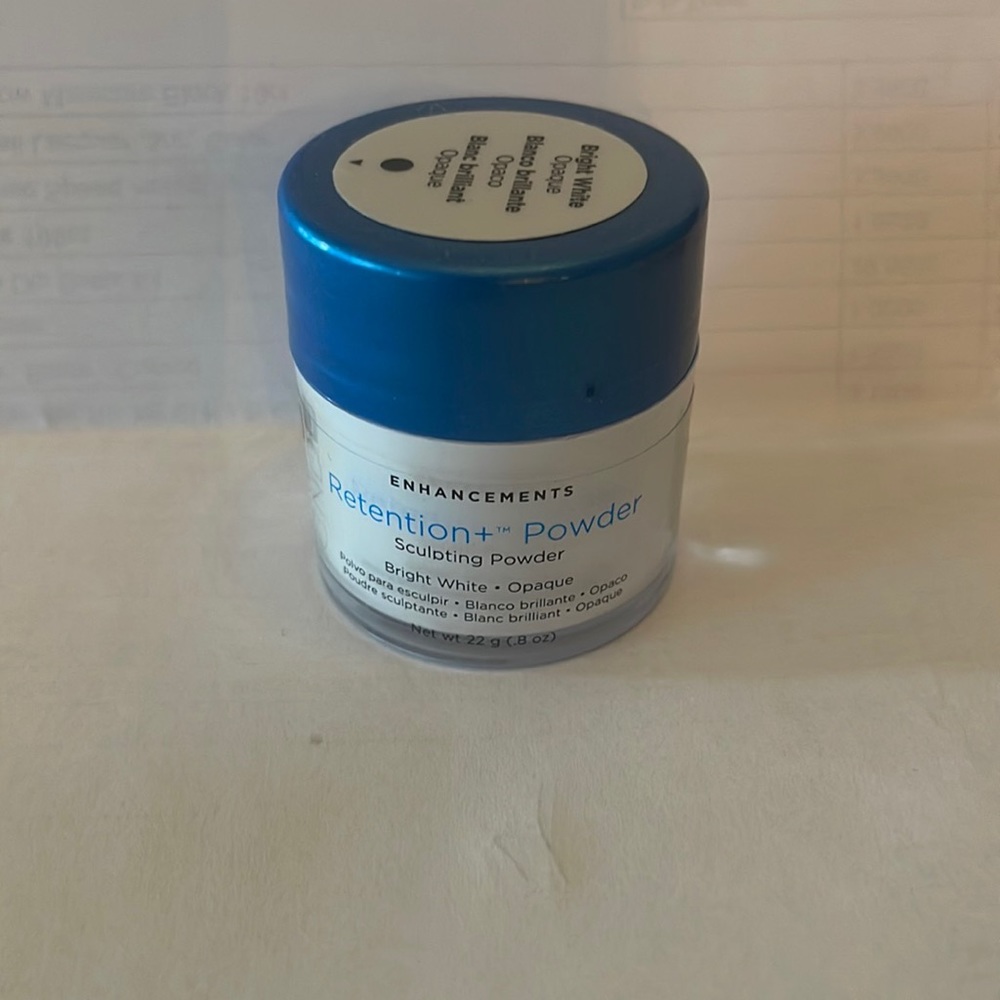 CND white sculpting powder